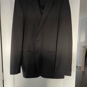 Black Hugo Boss suit for men